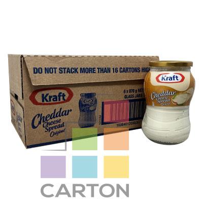 KRAFT CREAM CHEESE SPREAD 6*870GM